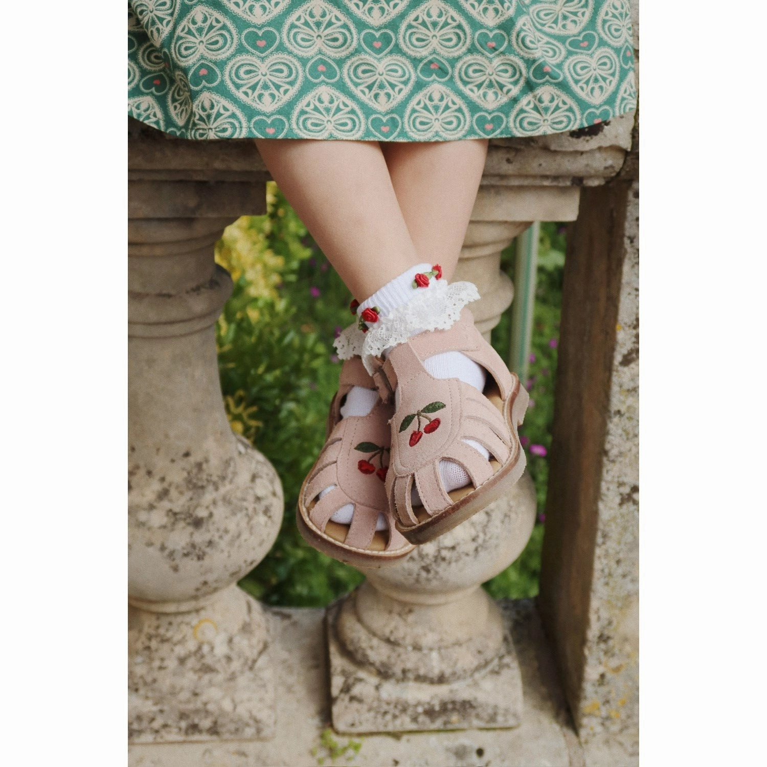 Konges Sl?jd Nuage Esmaa Sandal Suede Freedom Step Preppy Pop