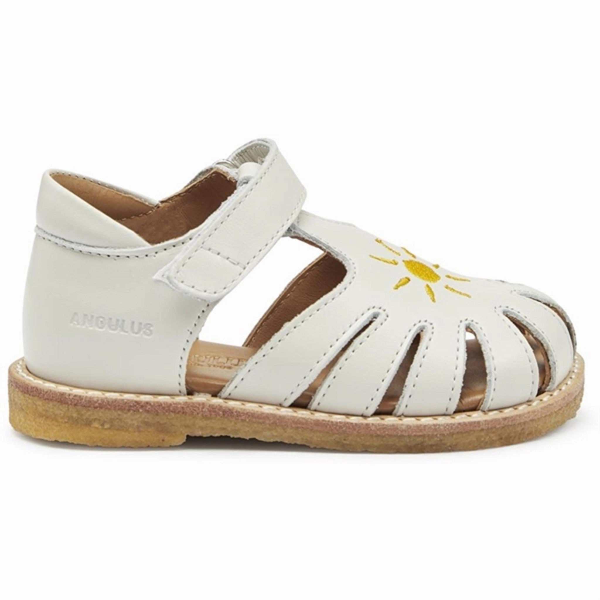 Removable Footbed Angulus Starter Sandals Off White