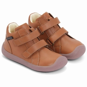 Flexible Material Campus Run Bundgaard The Walk TEX Velcro Cognac