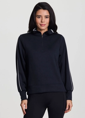Button - up Podcast LuxeSoft 1/4 Zip Pullover