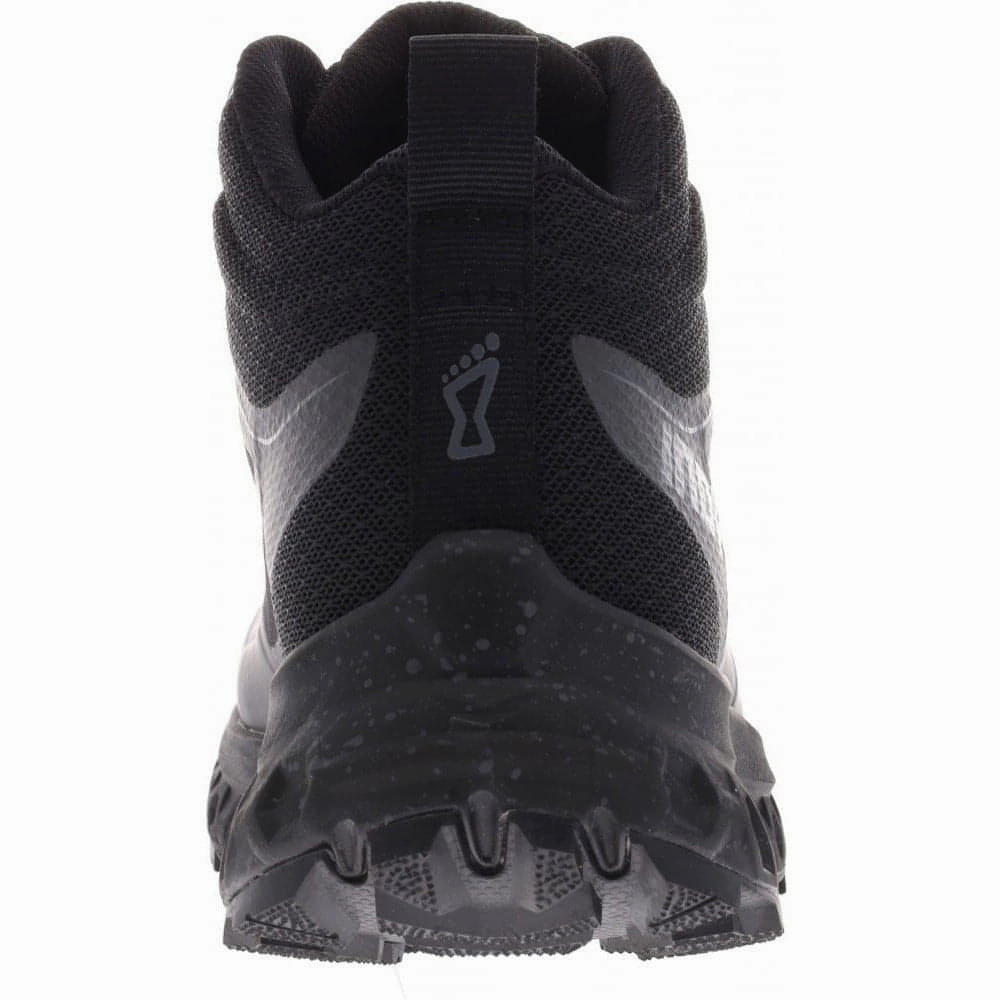 Lightweight EVA Foam Training Gear Inov8 RocFly G 390 GORE-TEX Mens Walking Boots - Black