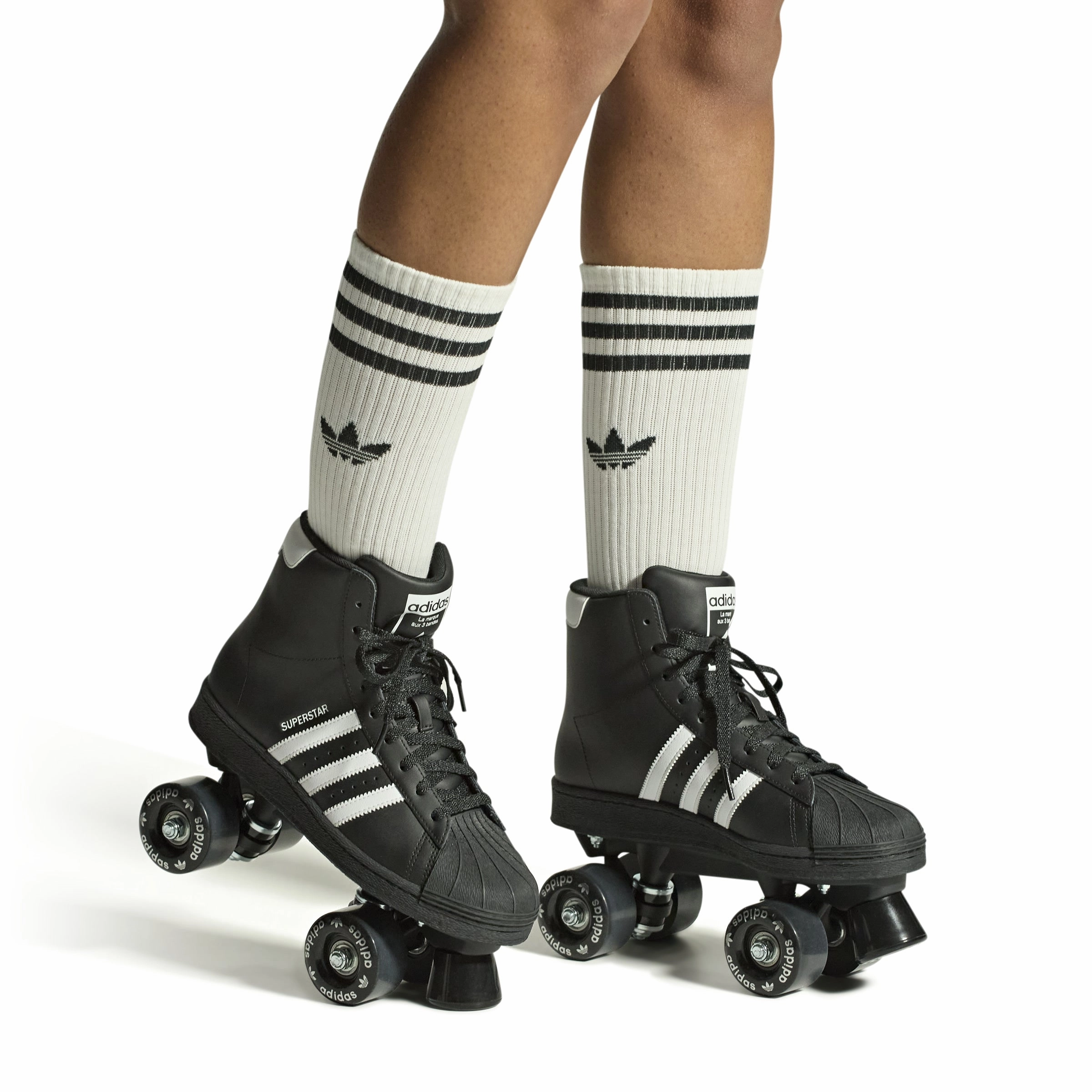 Adidas Womens Superstar 82 Roller Skate Shoes Compression Molded Insole Midfoot Lockdown System