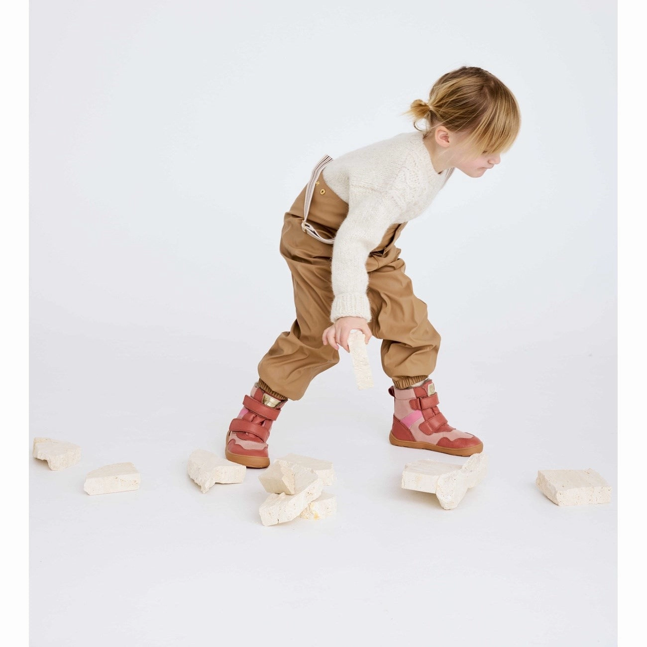 Frost resistant Sporty Design Bisgaard Pink Barefoot Timo Tex