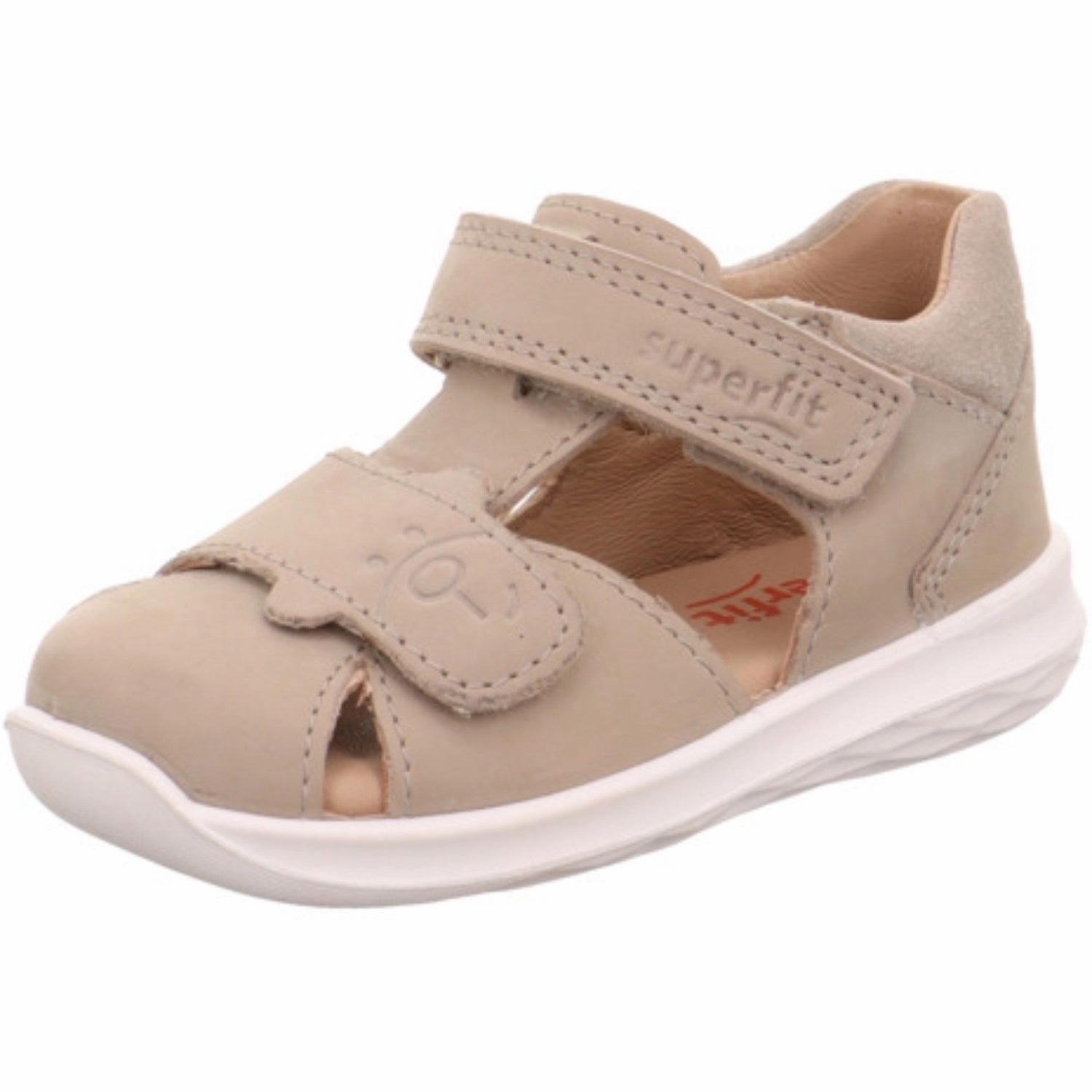 Superfit Beige Bumblebee Sandal Elastic Strap