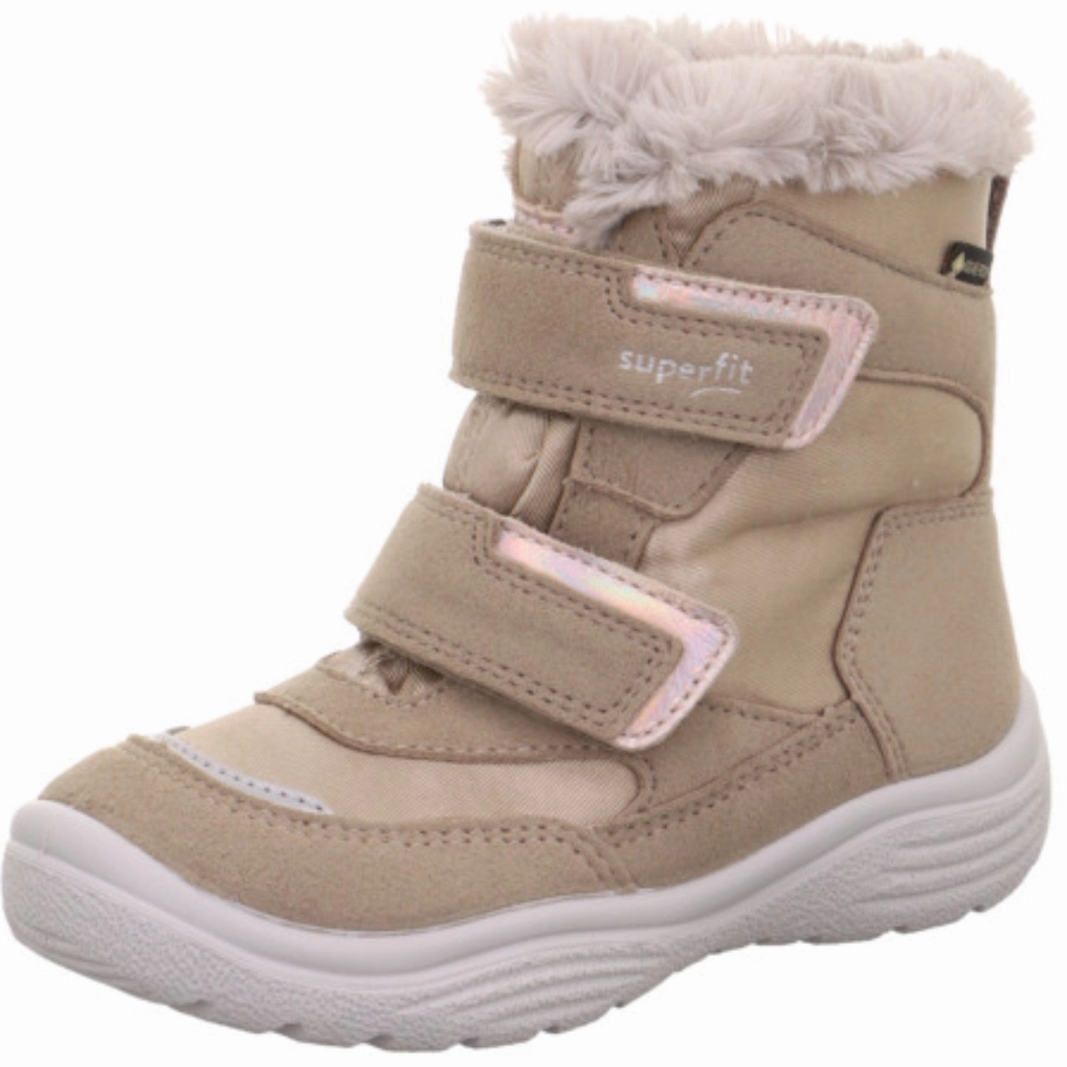 Superfit Beige Crystal Boots Natural Fit Music Festival