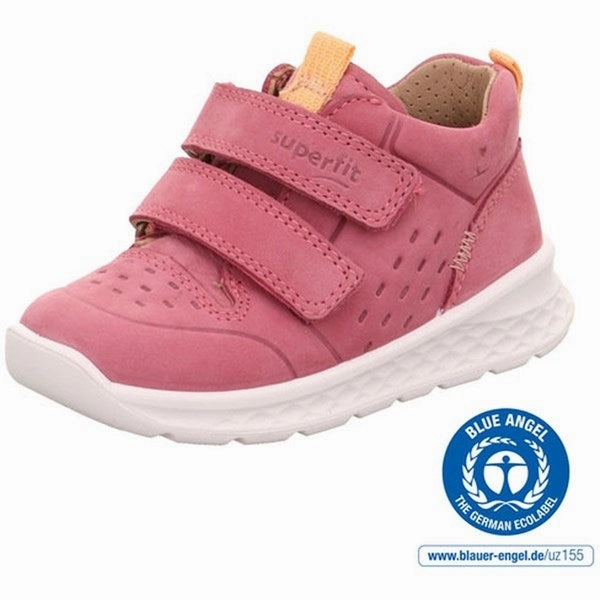 Superfit Breeze Shoes Pink/Orange Grip Control Airy Fit