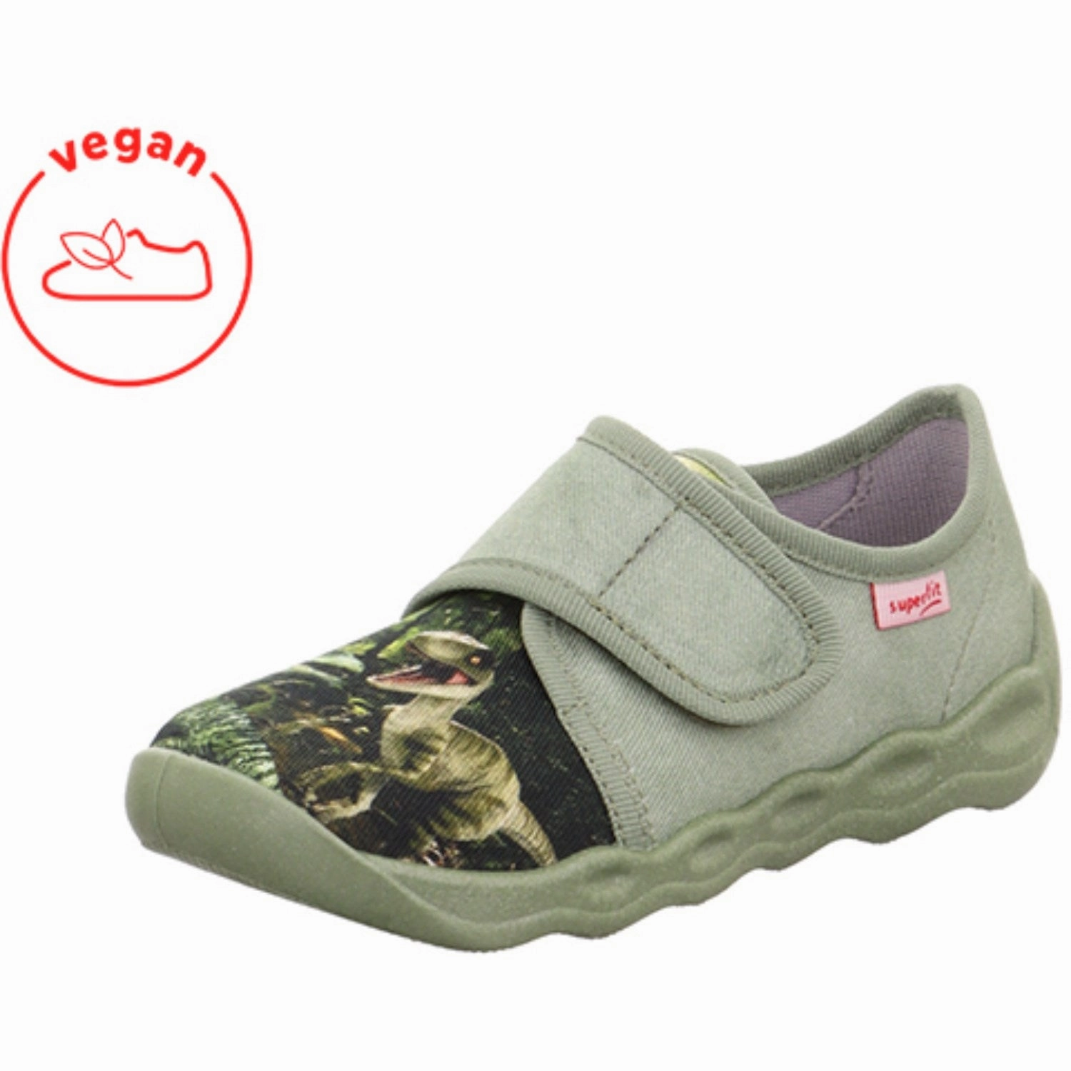 Easy Vibe Superfit Green Bubble Slippers With Cold Lining
