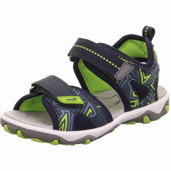 Slip-On Footwear Superfit Mike 3.0 Sandals Blue/Lightgreen