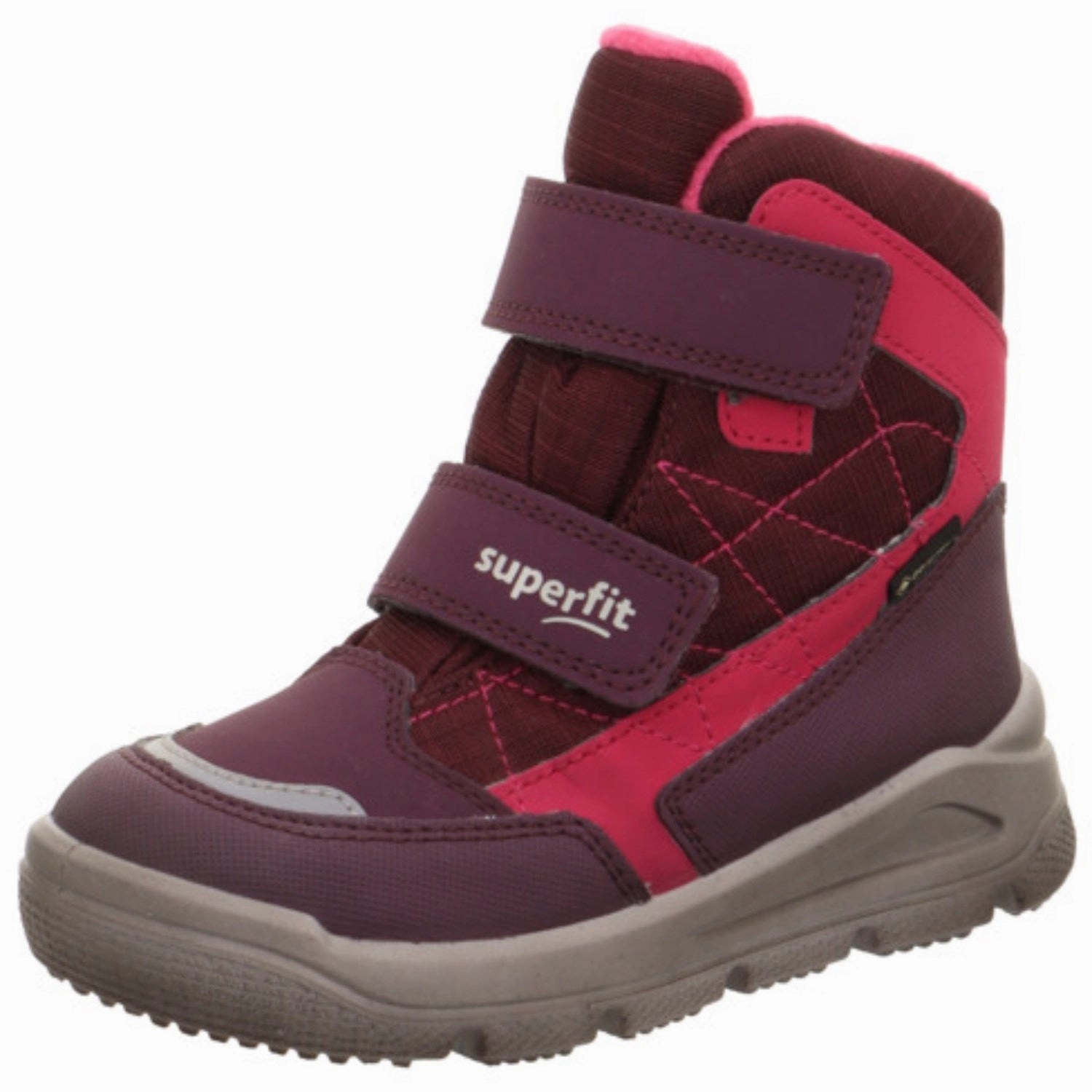 Superfit Red/Pink Mars Boots With Warm Lining Eva Midsole