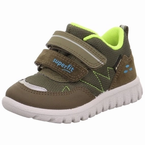 Superfit Sport7 Mini Shoes Green/Yellow Quick Entry