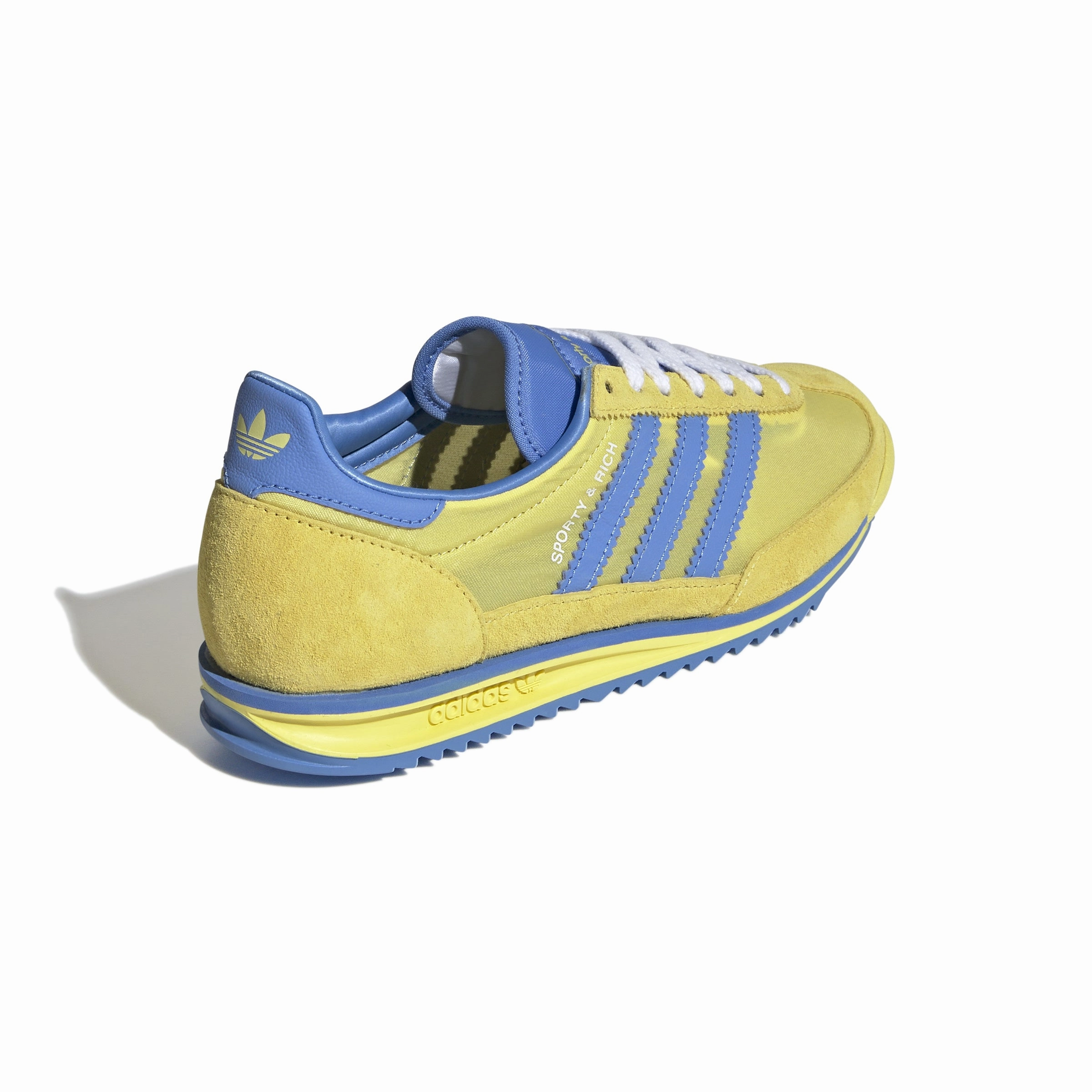 cross - country running option unisex footwear Adidas Mens SL72 Sporty & Rich Shoes