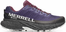 Merrell Agility Peak 5 GORE-TEX Mens Trail Running Shoes - Blue Odor Control Lining