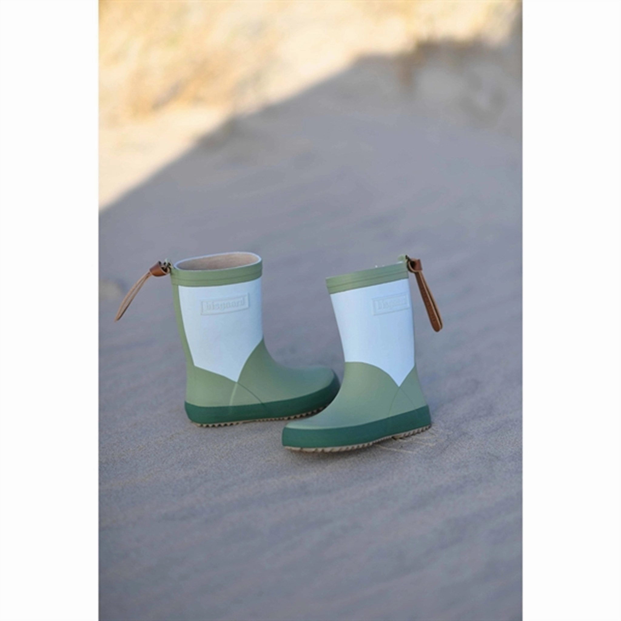 city commute Grippy Outsole Rainy Day Commuter Bisgaard Rubber Boots Fashion II Misty Blue