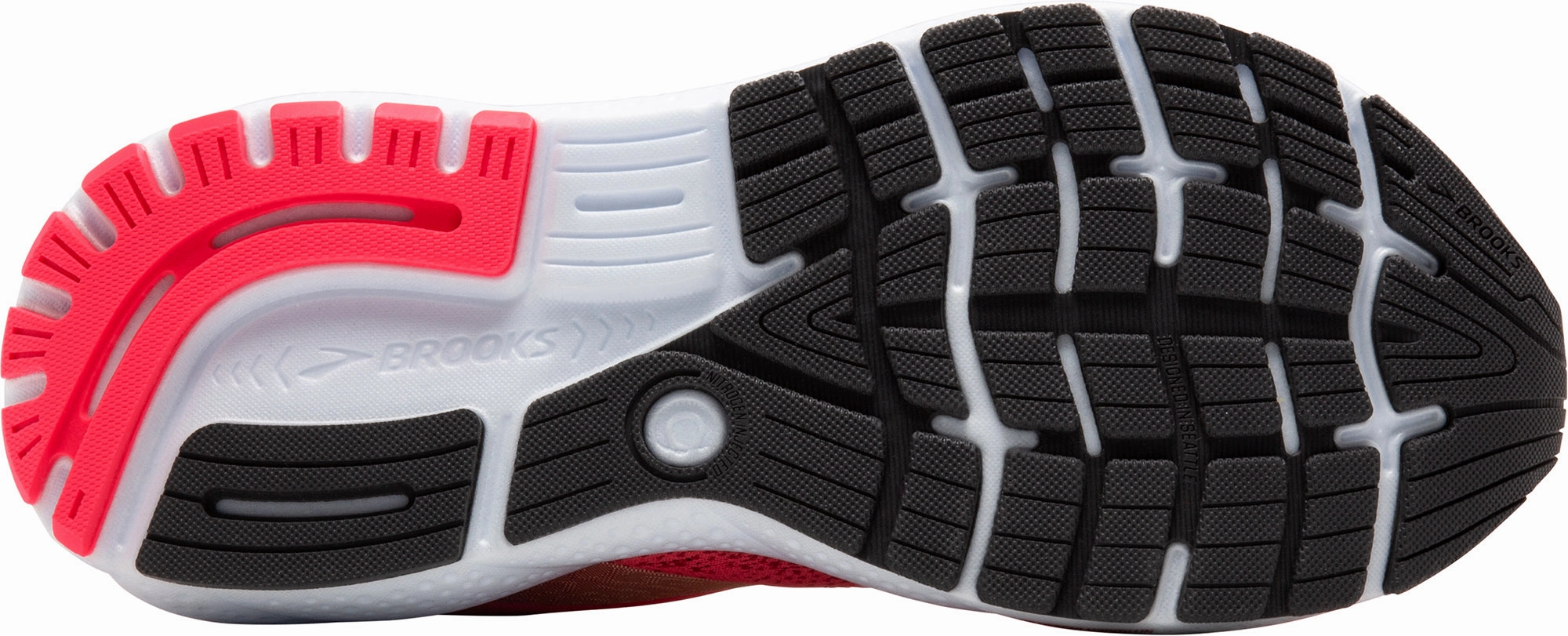 Slip On Brooks Ghost 16 Womens Running Shoes - Pink