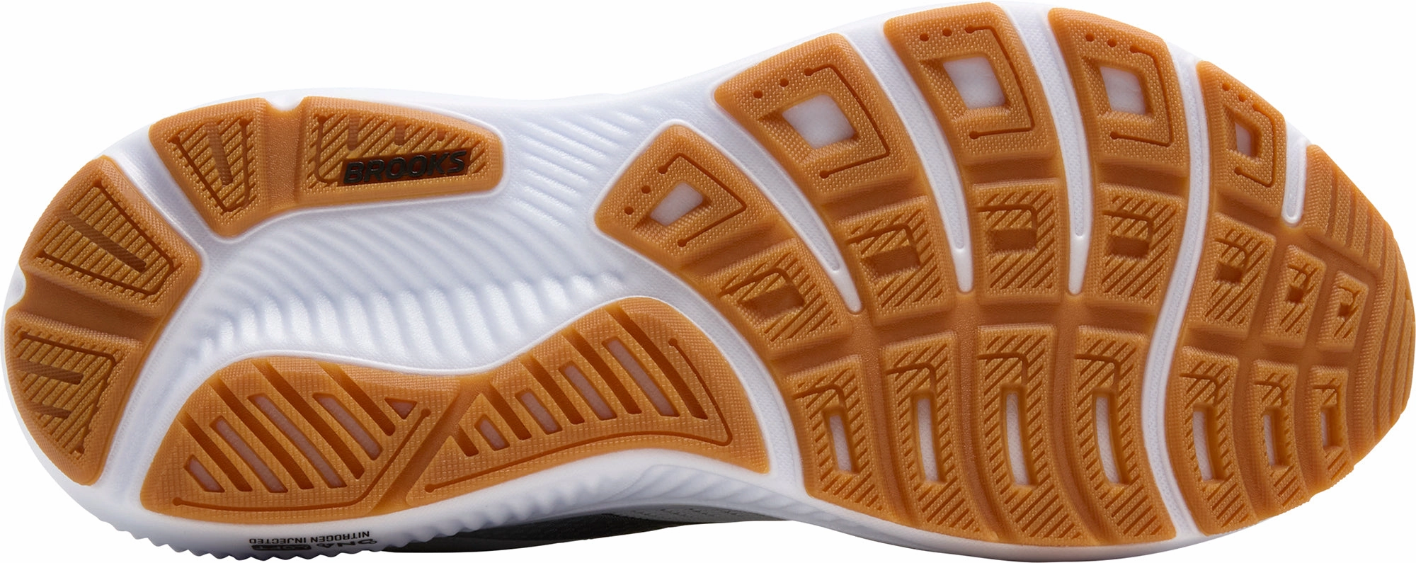 Brooks Ghost 17 Mens Running Shoes - White scratch - resistant - finish shoes streamlined - design shoes