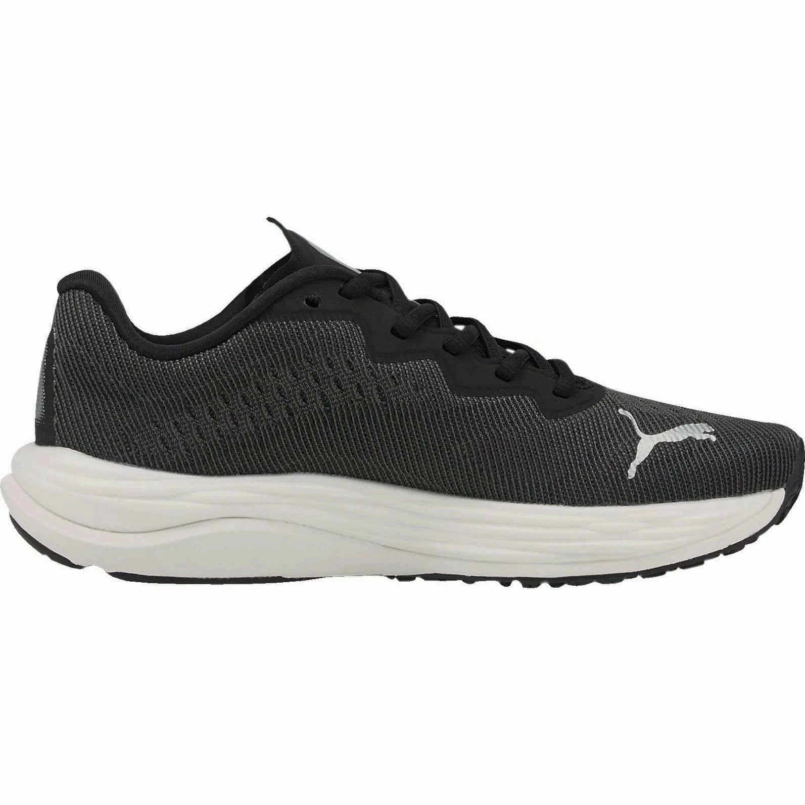 classic shoe aesthetic Puma Velocity Nitro 2 Womens Running Shoes - Black