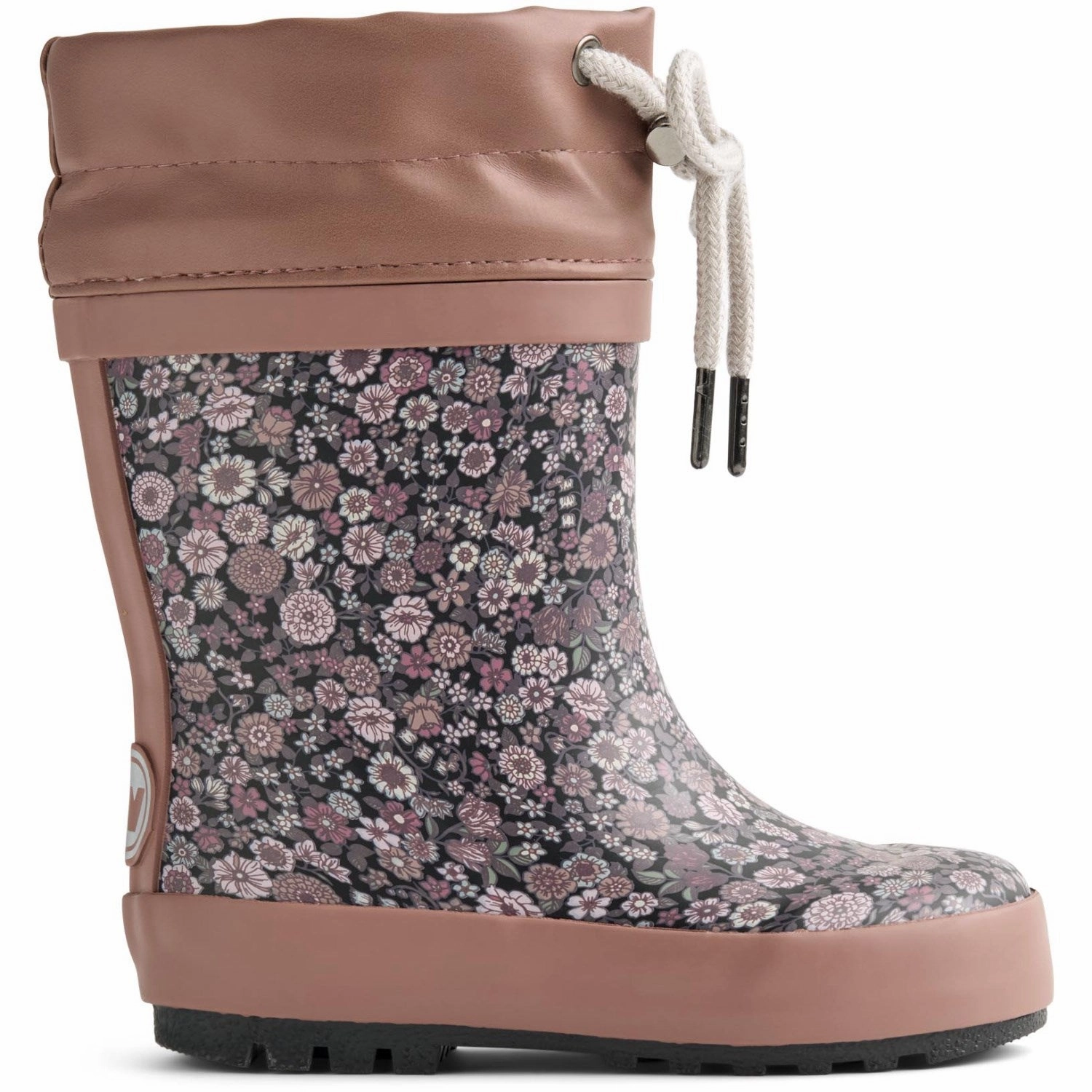 Reinforced Form Adventure Seeker Wheat Black Sea Garden Rubber Boot Thermo Print