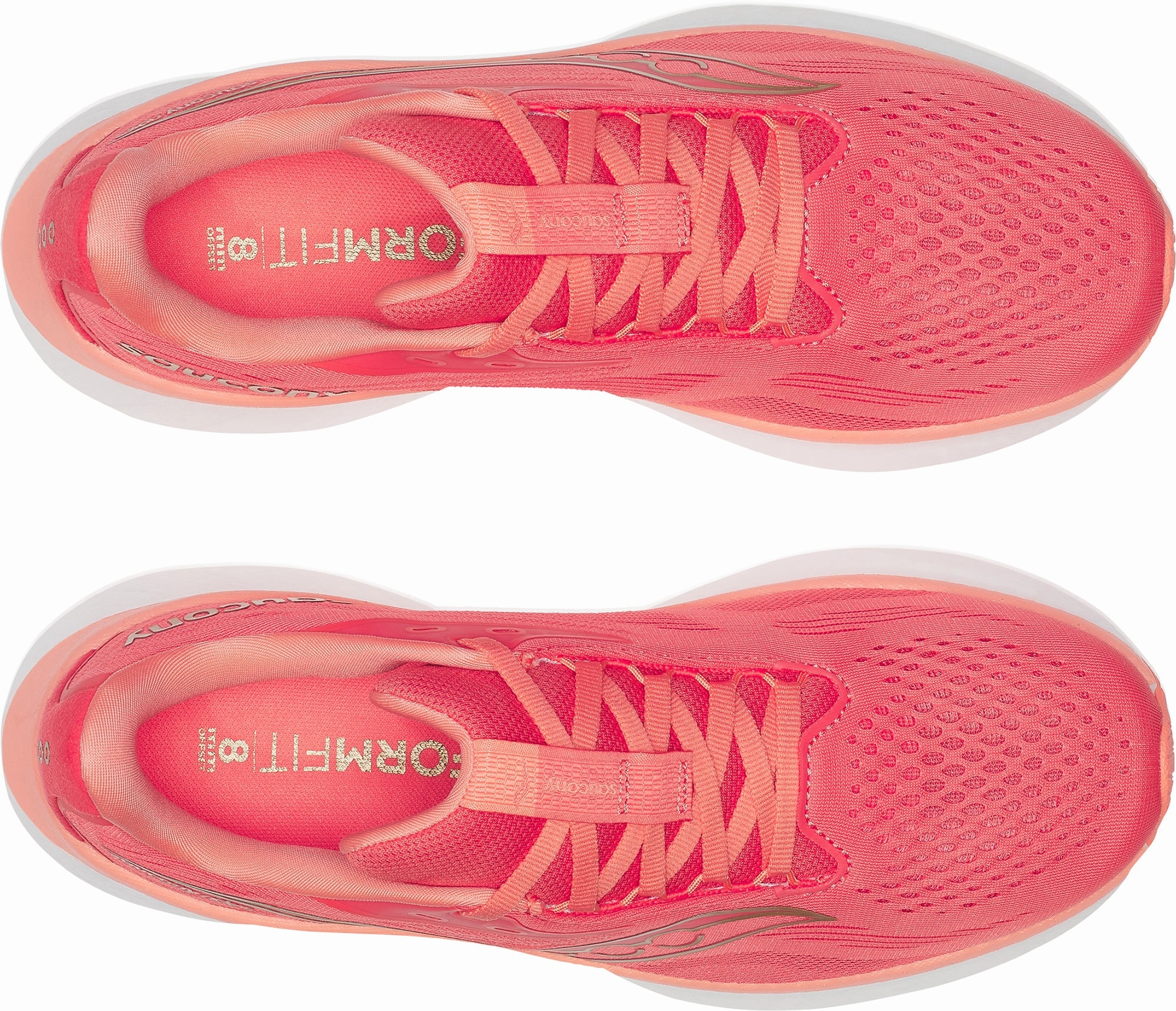 Saucony Ride 18 Womens Running Shoes - Pink youth running footgear