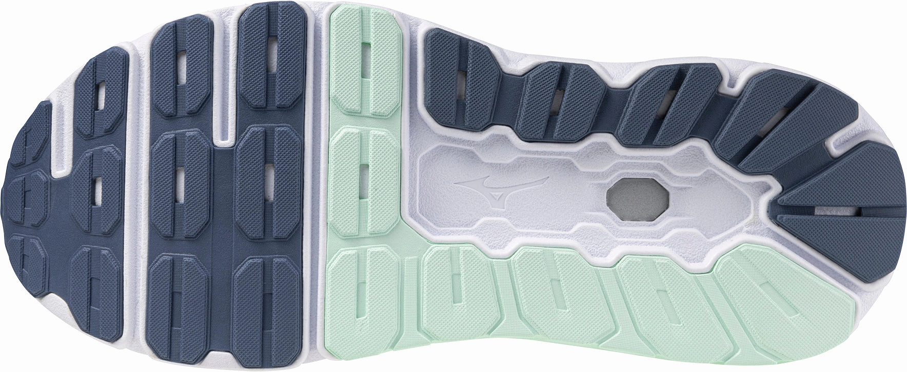 maximalist Mizuno Wave Horizon 8 Mens Running Shoes - Grey