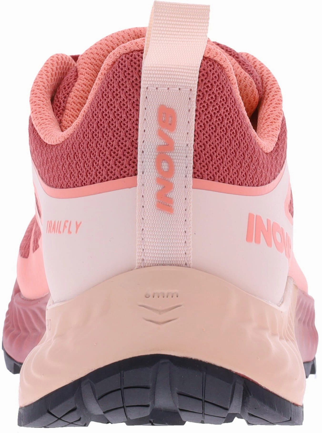 Splendid durability Mesh Upper Inov8 TrailFly Womens Trail Running Shoes - Pink