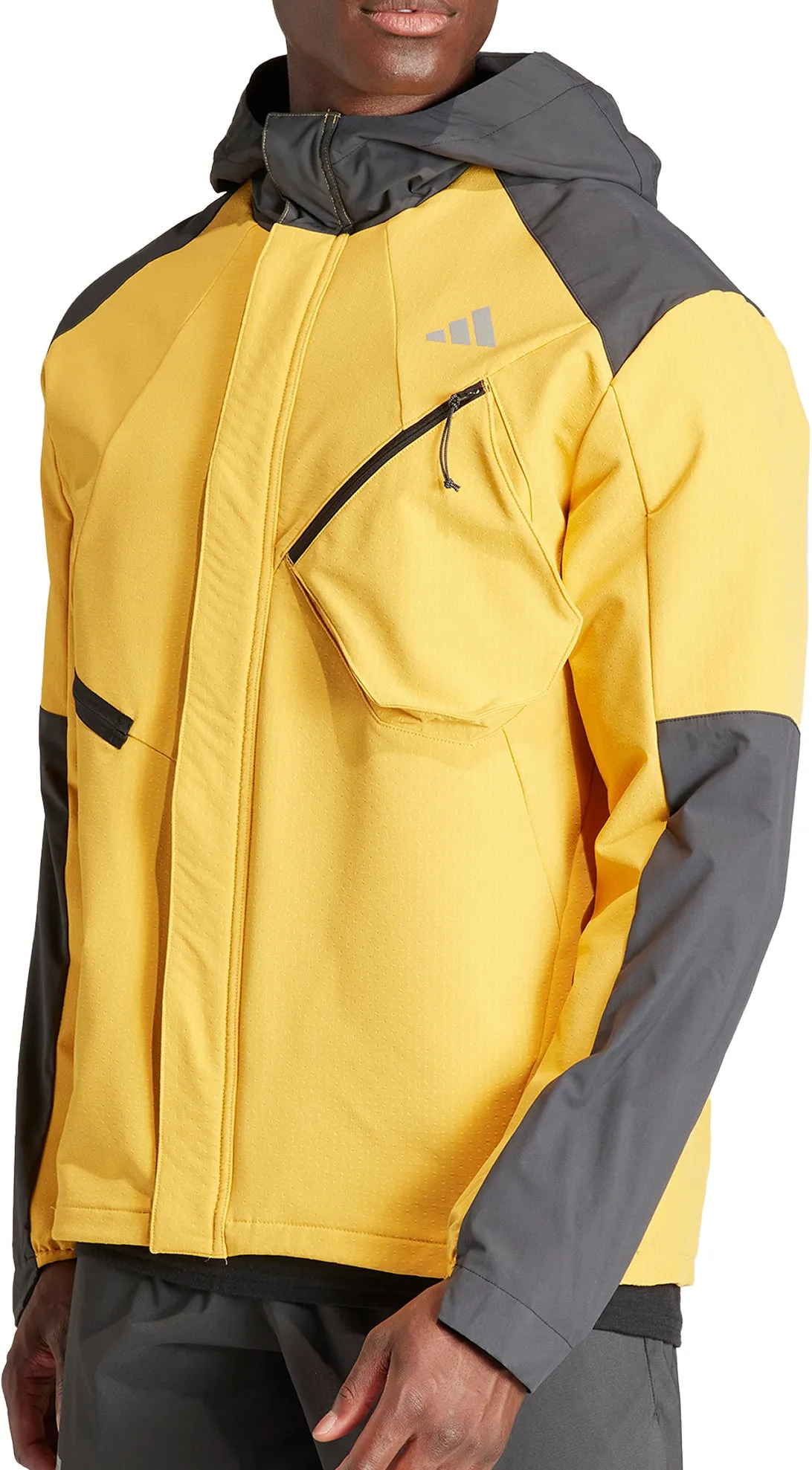 Choice adidas Ultimate Conquer The Elements COLD.RDY Mens Running Jacket - Yellow
