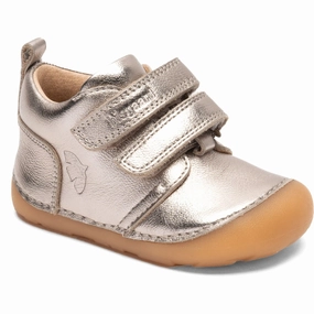 Airy Mesh Bisgaard Gold Barefoot Carter First Shoe