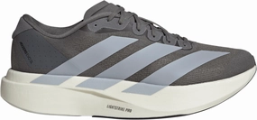 adidas Adizero EVO SL Mens Running Shoes - Grey Adaptive Midsole Geometry high - traction shoes