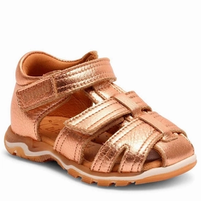 Bisgaard Anni Sandal Rose Gold Comfort Walk
