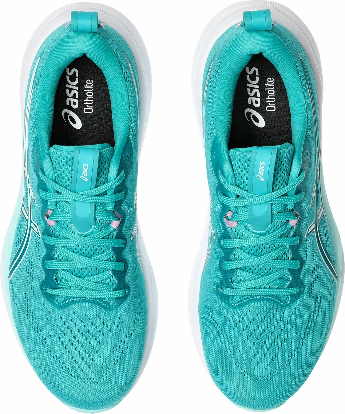 Soft Roll Technology Cross Ventilation Channels Asics Gel Pulse 16 Womens Running Shoes - Green
