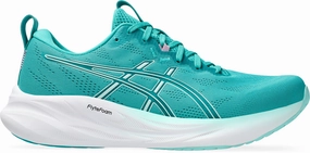 Bouncy Responsive Foam Asics Gel Pulse 16 Womens Running Shoes - Green