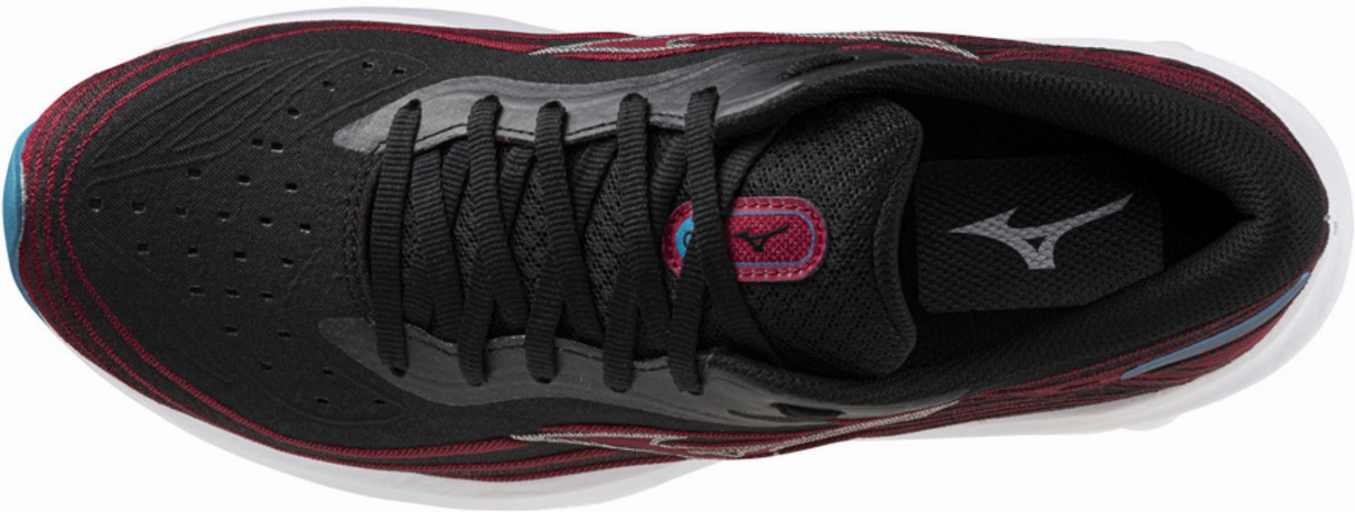 Mizuno Wave Skyrise 5 Mens Running Shoes - Black Mesh - Upper Lightweight Composite Plate