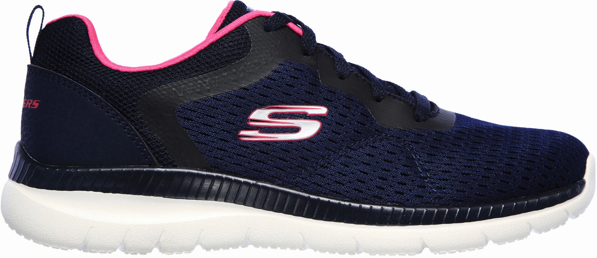 Maximum Cushioning Traction Grip Skechers Bountiful Womens Training Shoes - Navy