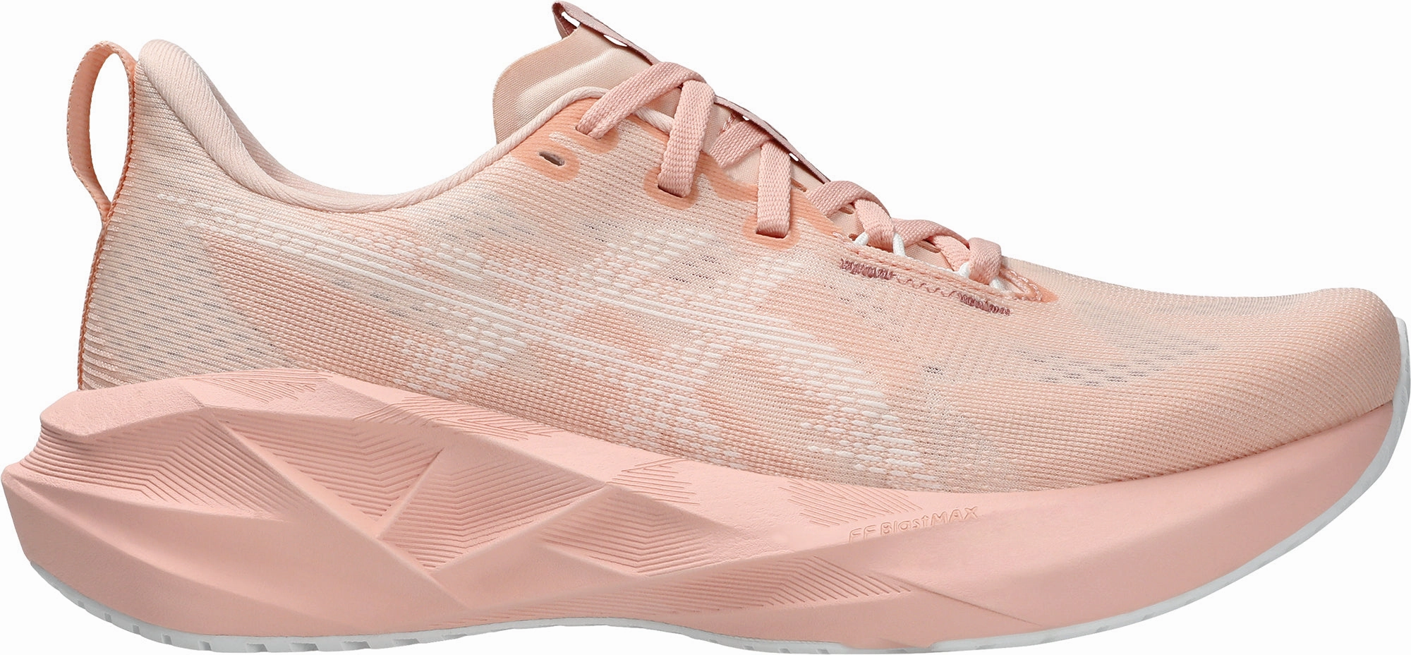 speed - oriented shoe goal Asics NovaBlast 5 Womens Running Shoes - Pink