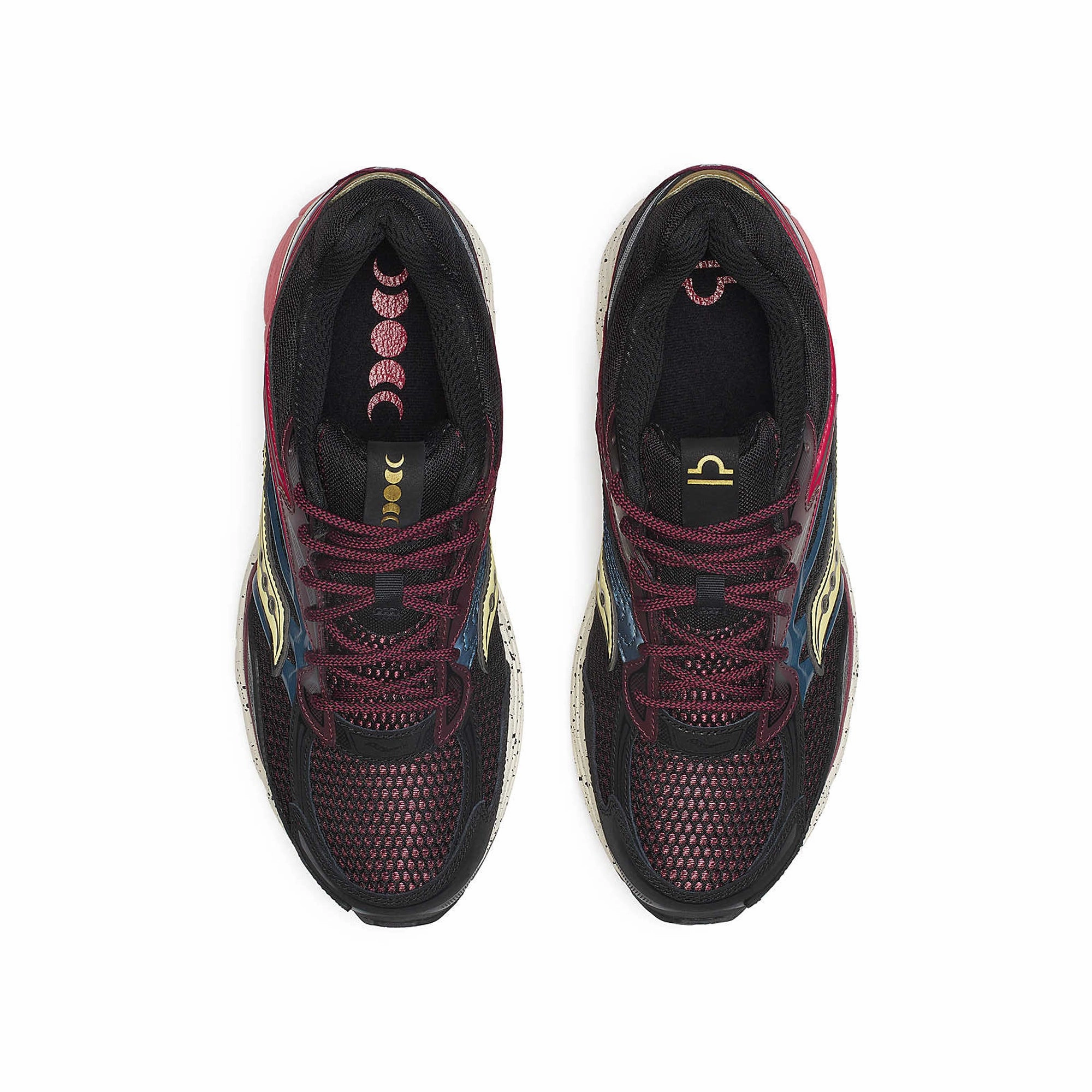 Saucony Mens Progrid Omni 9 Shoes Quick Drying Inner Liner Bright - colored