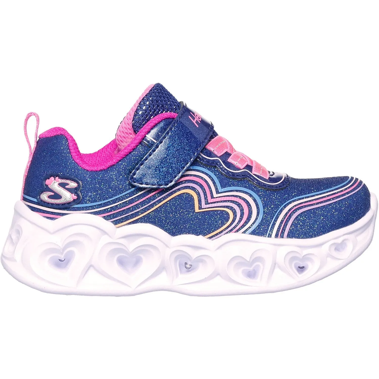 Skechers Heart Lights - Retro Hearts Sneakers Non Restrictive Fit
