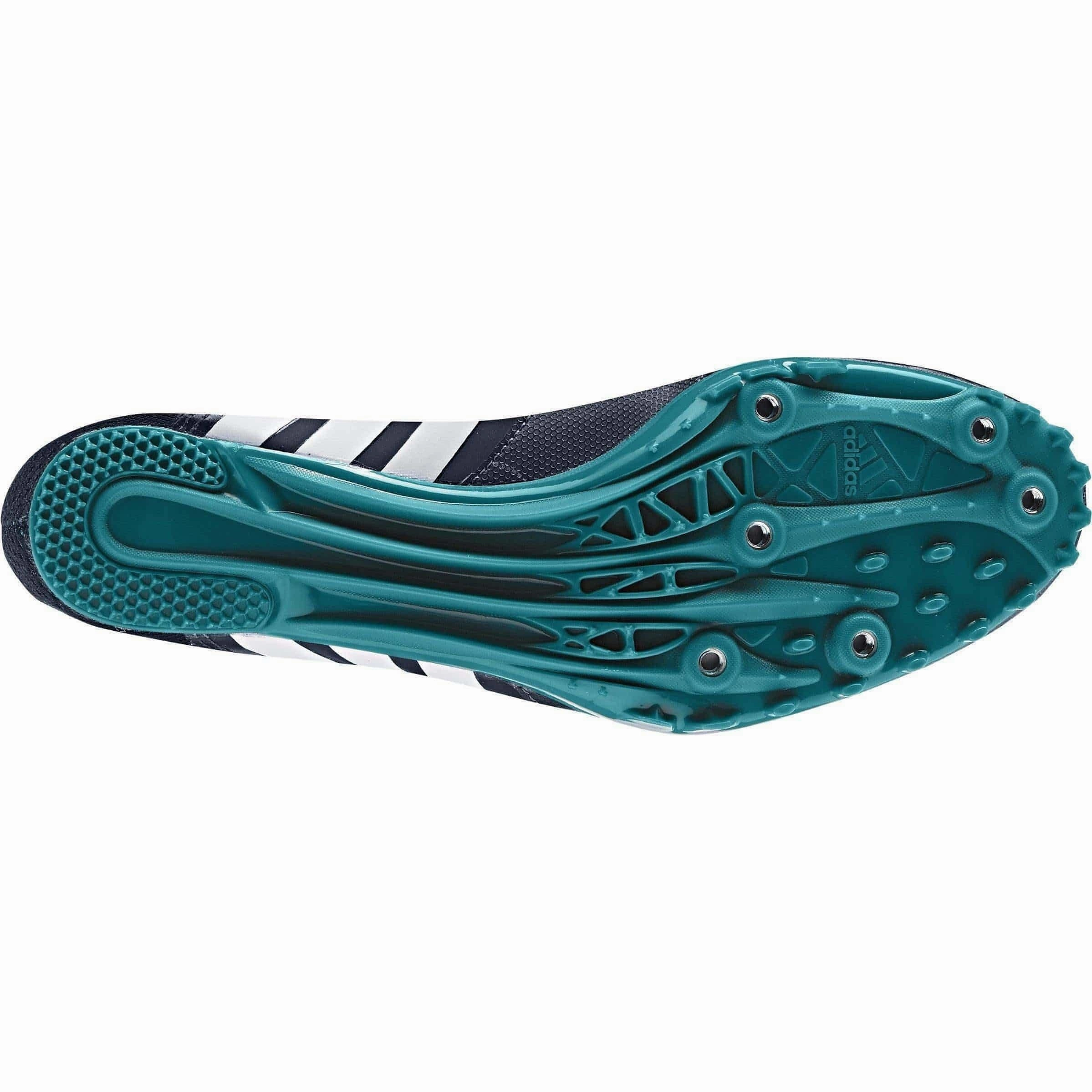 park play adjustable insole shoes adidas Adizero Prime Accelerator Running Spikes - Blue