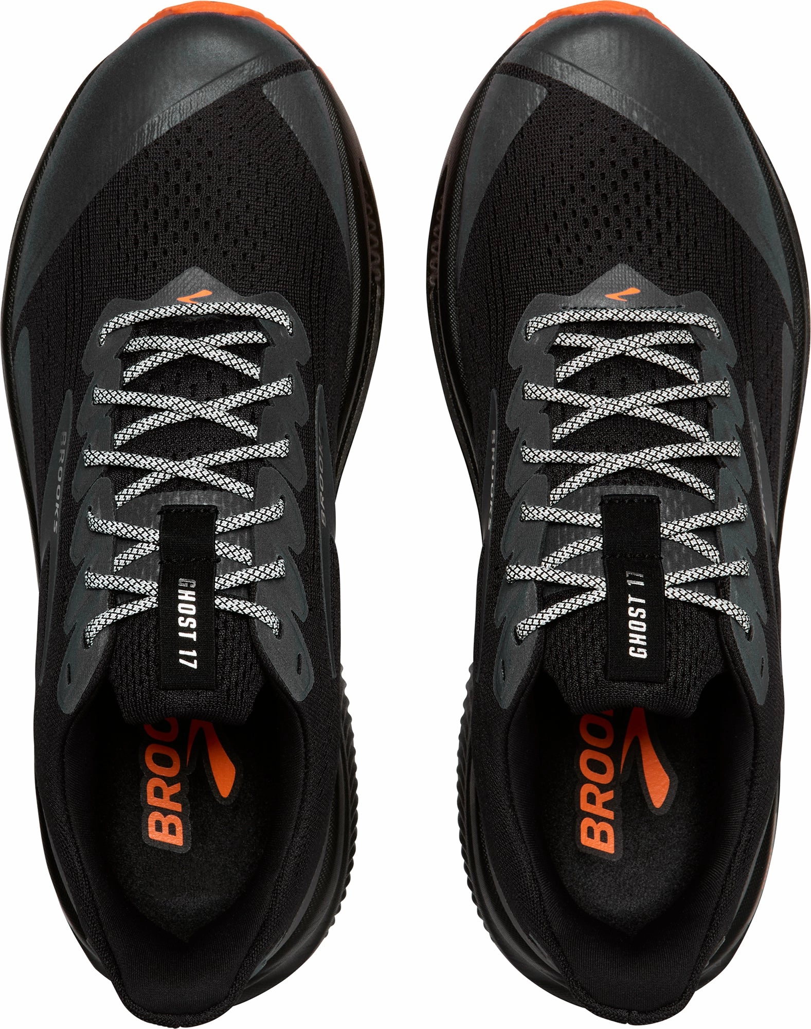 Brooks Ghost 17 Womens Running Shoes - Black Comfort arch