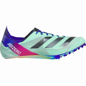adidas Adizero Finesse Running Spikes - Green players with flat feet