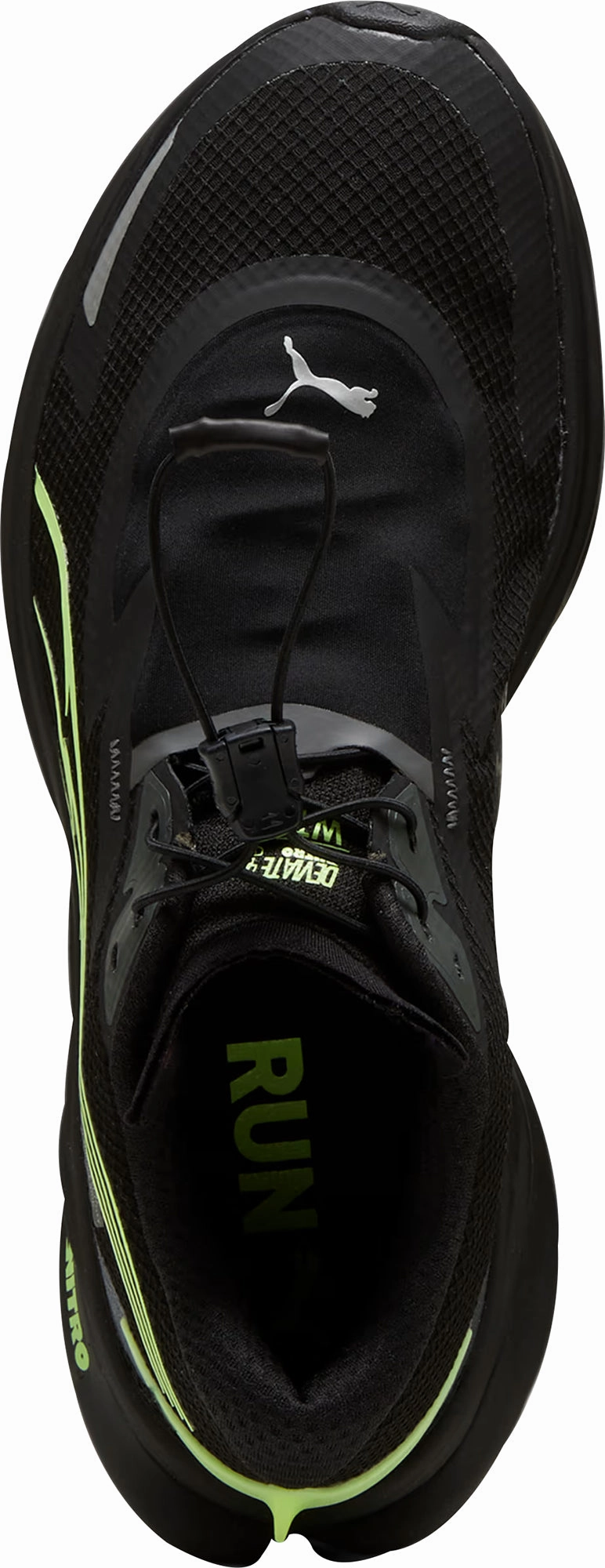 running on concrete shoes Puma Deviate Nitro 3 WTR  Womens Running Shoes - Black