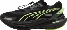 stability - focused running shoes matte shoes Puma Deviate Nitro 3 WTR  Womens Running Shoes - Black