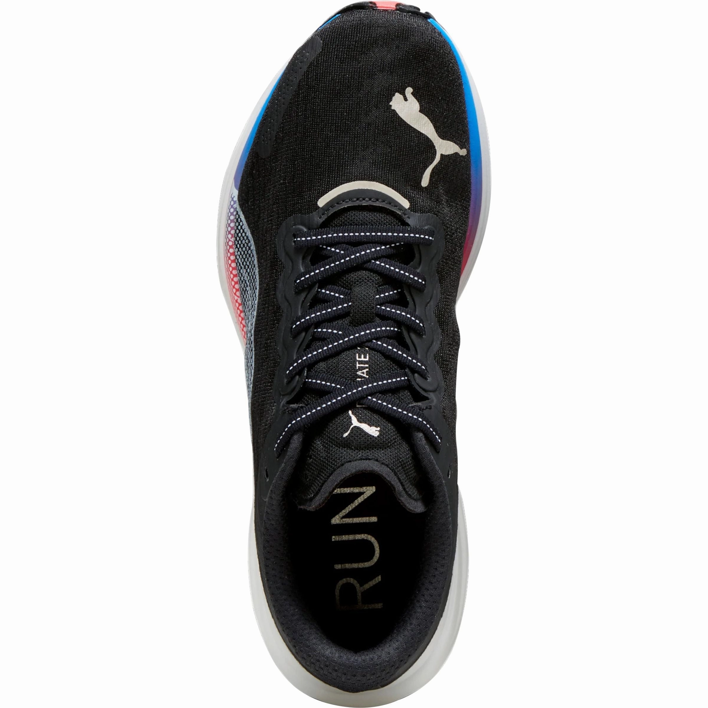 Puma Deviate Nitro 2 Mens Running Shoes - Black Enhanced Toe Protection