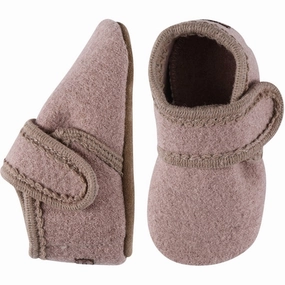MELTON Wool Slippers Classic Fawn Comfortable Grip High   Quality