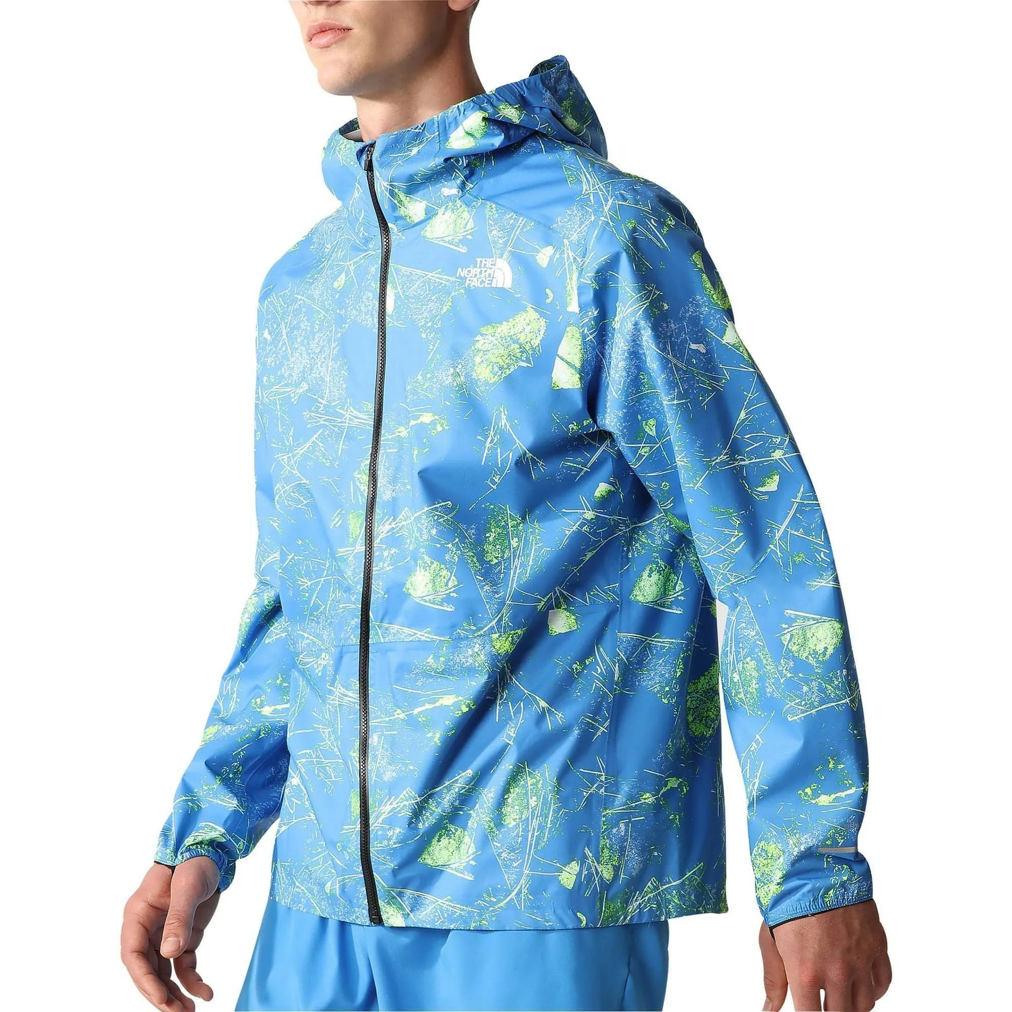 The North Face Higher Mens Running Jacket - Blue Allure