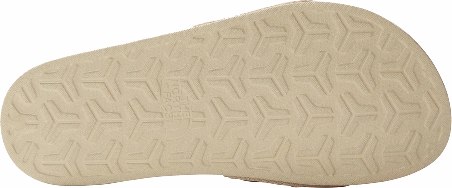 No-Slip Comfort The North Face Base Camp III Womens Sliders - Beige
