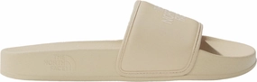The North Face Base Camp III Womens Sliders - Beige Seamless Interior Closed Toe Style