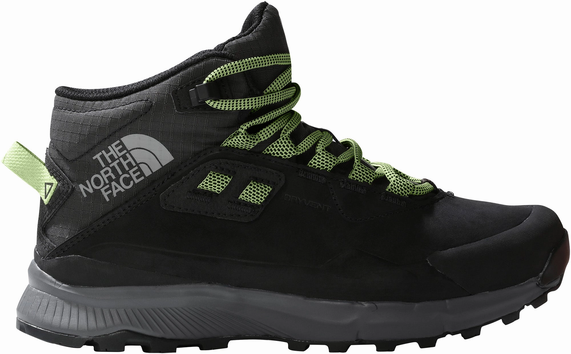 Energy - returning The North Face Cragstone Leather Mid Waterproof Womens Walking Boots - Black