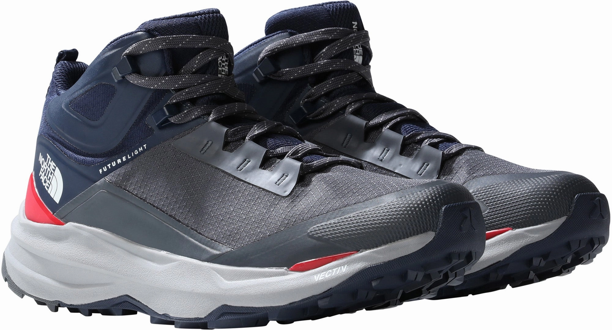 The North Face Vectiv Exploris II Mid FutureLight Mens Walking Boots - Grey for minimalist - style odor - control technology
