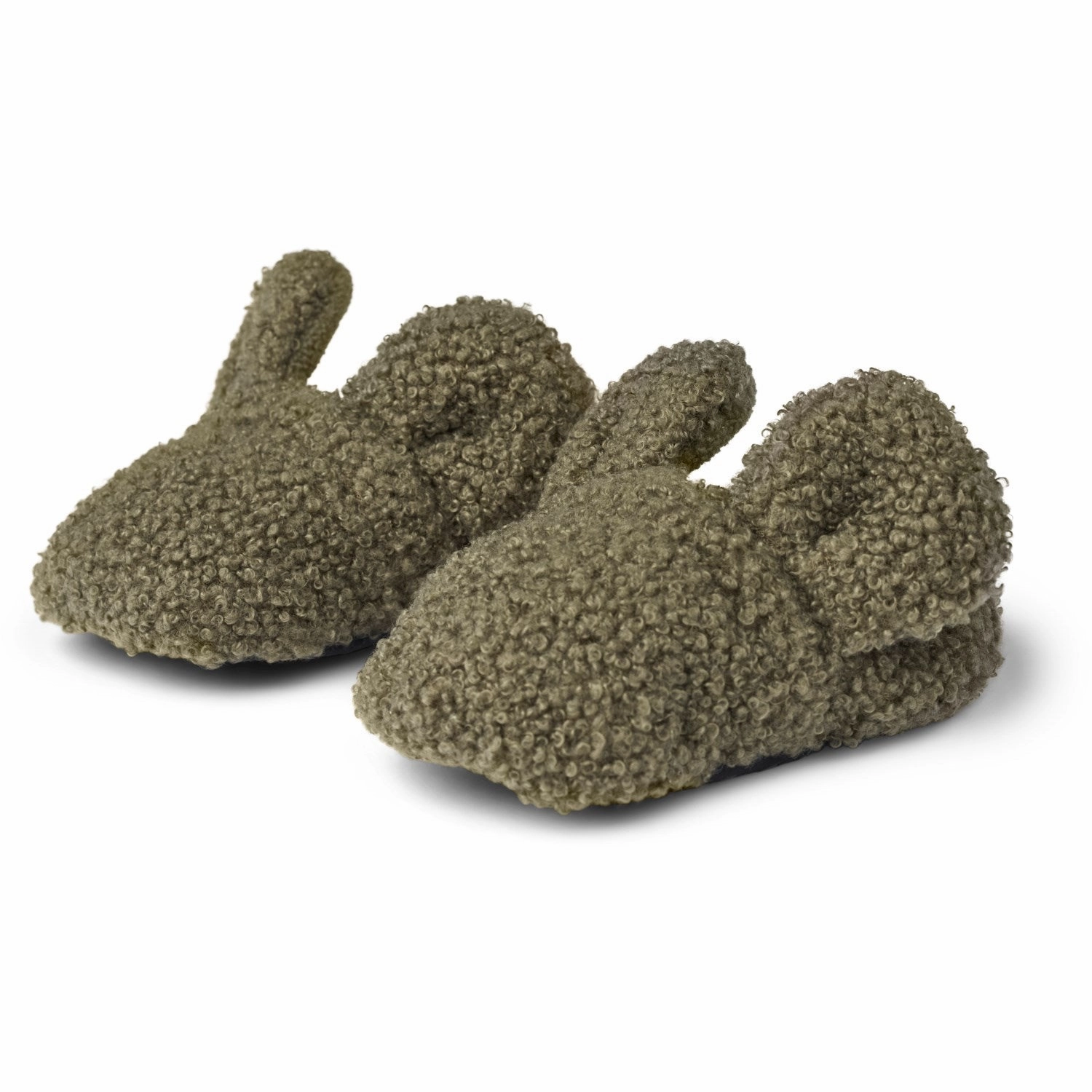 Anti Fatigue MarMar Bonded Teddy Olive Leaf Abal Fleece Booties