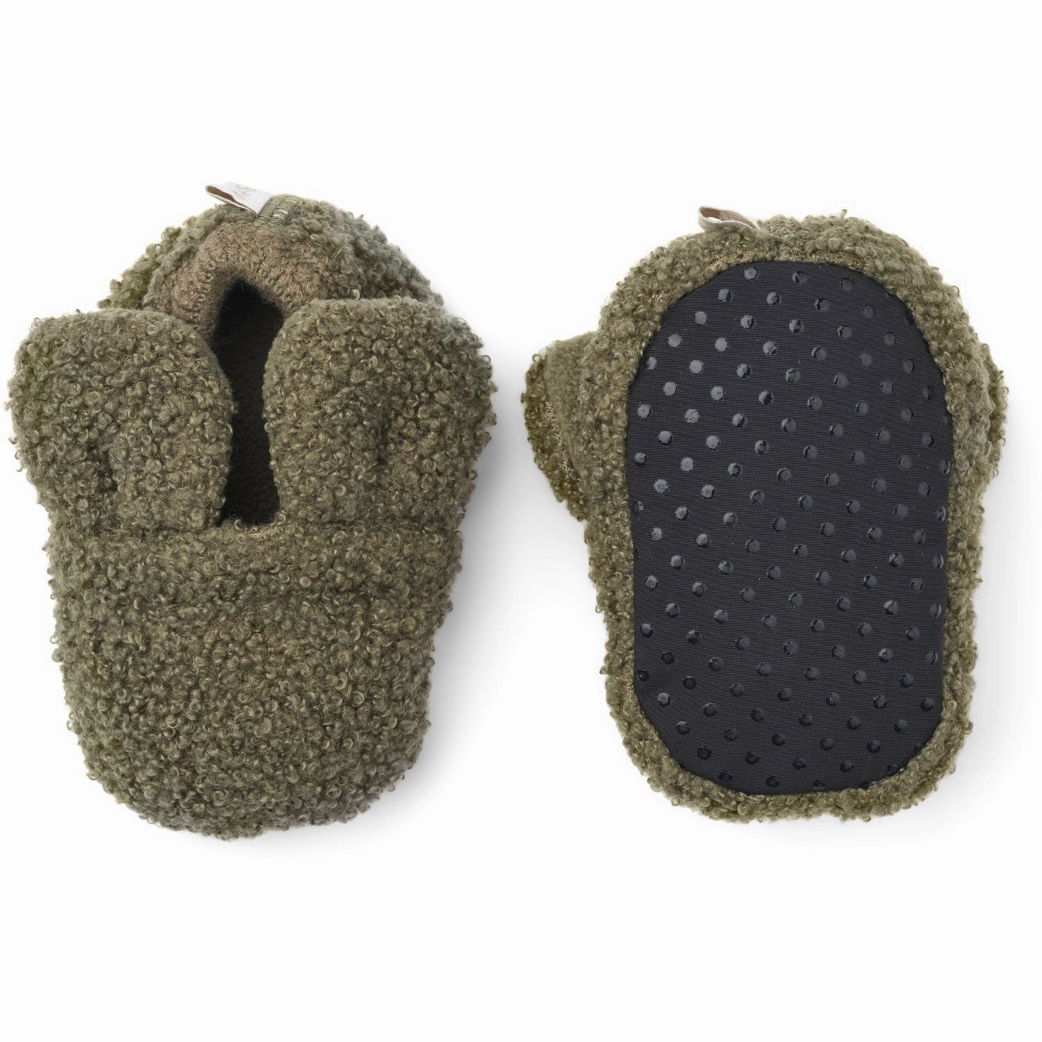 EnhancedGrip Carbon plate MarMar Bonded Teddy Olive Leaf Abal Fleece Booties