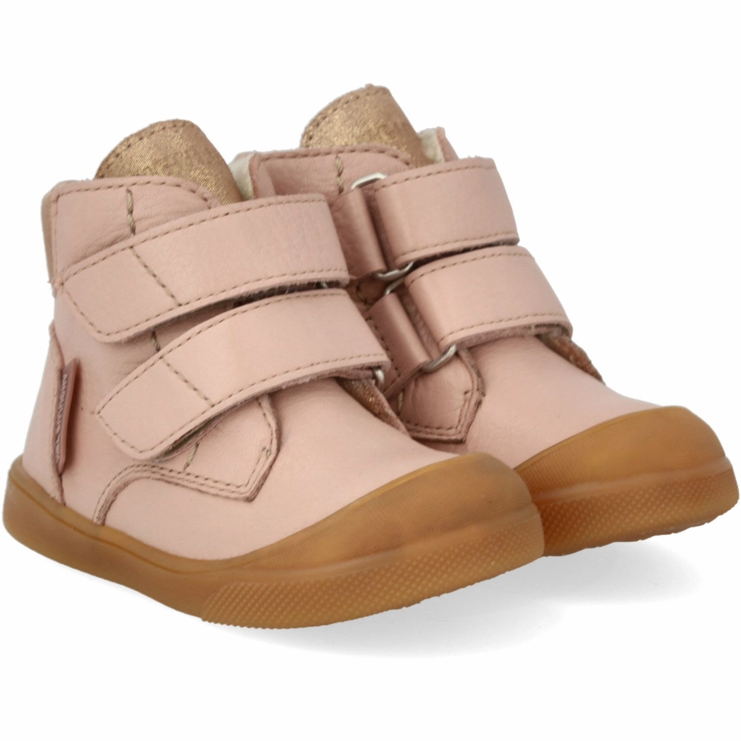 Angulus Rosebud/Rose Glitter Child's first TEX Winter Boot Quick Drying Stylish Explorer High Traction Snow Trekker